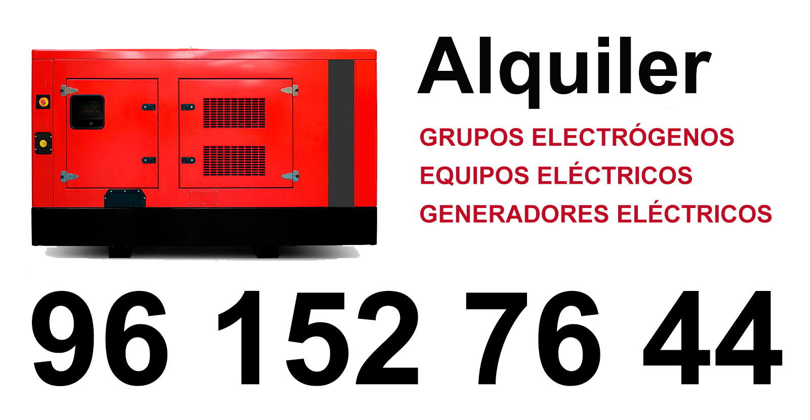 Alquiler  Grupo Electrógeno para Emergencias Daimús